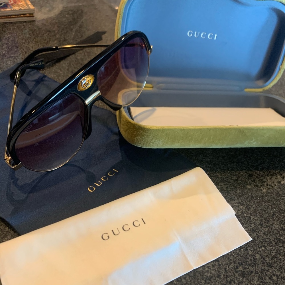 Gucci Cruise Collection AVIATOR SUNGLASSES 2019